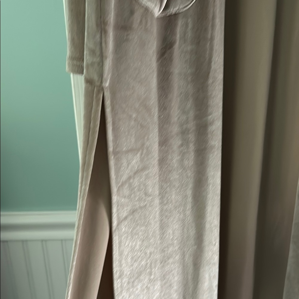 NWOT Young Fabulous & Broke Long Beautiful Dusty Rose Colored Duster Cardigan - Picture 3 of 5